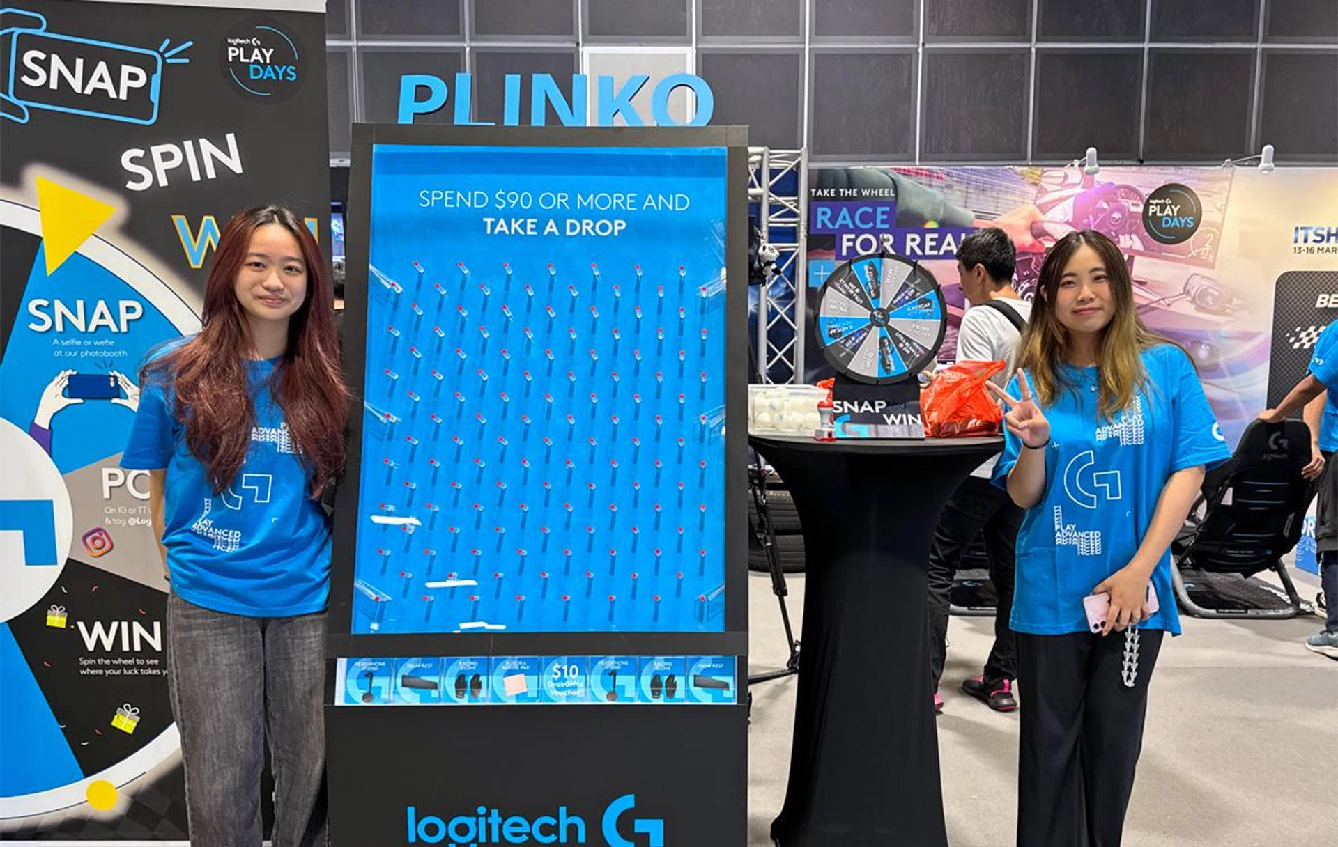 Logitech G gamifies its gamer userbase at IT Show 2025. Photo: HWZ.