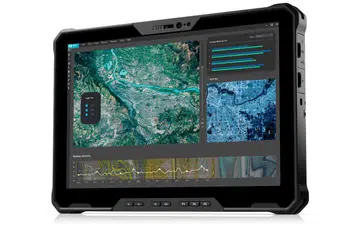 The display has up to 1,200 nits of brightness. Image source: Dell. 