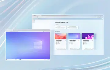 Now you can have Windows OS and your apps delivered to you on any device, at any time. Image courtesy of Microsoft. 