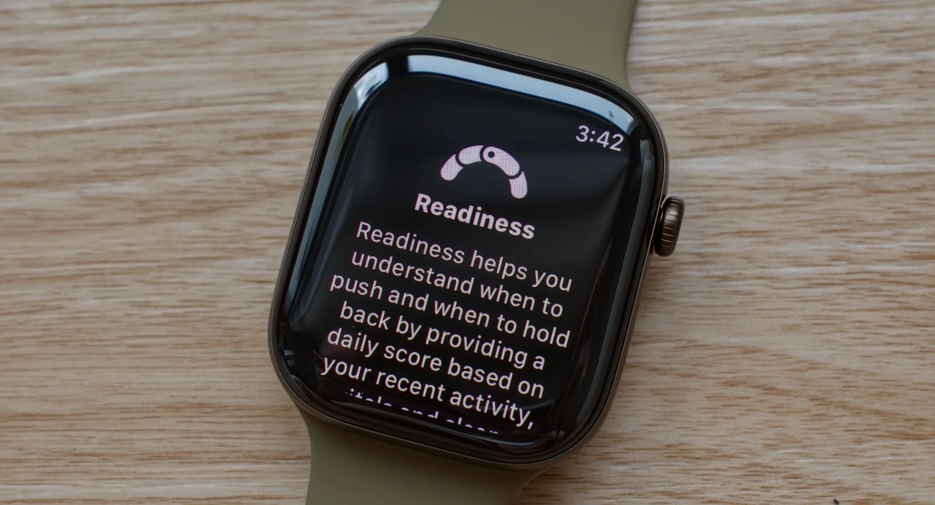 Apple Watch Readiness app
