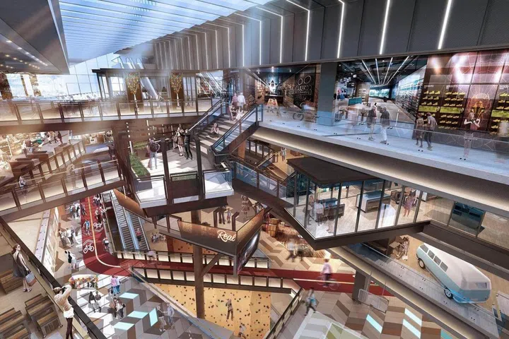 The Tree Of Life is Funan’s design centrepiece housing a variety of open spaces and studios that promote new forms of retail, experimentation and social learning. PHOTO: CAPITALAND