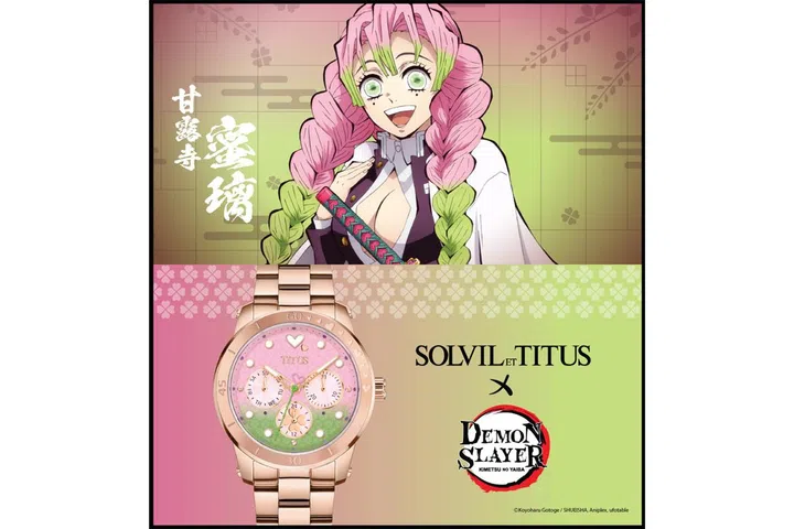 Everybody's favourite Love Hashira has her own timepiece too, of course. PHOTO: SOLVIL ET TITUS
