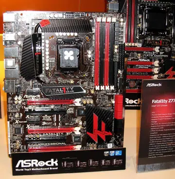 The Fatal1ty Z77 Professional is a top-end gaming motherboard featuring Intel Z77 Express chipset. The board is designed with 16 power phases for its LGA1155 CPU socket for power stability during overclocking. Coupled with its support for OC dual-channel memory modules rated up to DDR3 2800+, this board is screaming in its red-and-black livery to be overclocked!