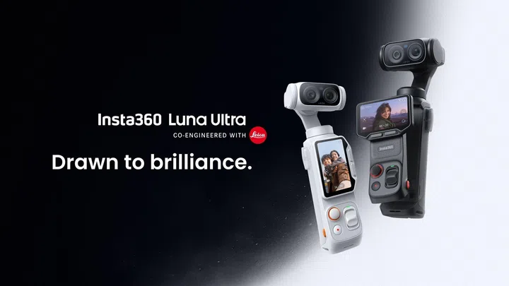 Luna Ultra in white and black