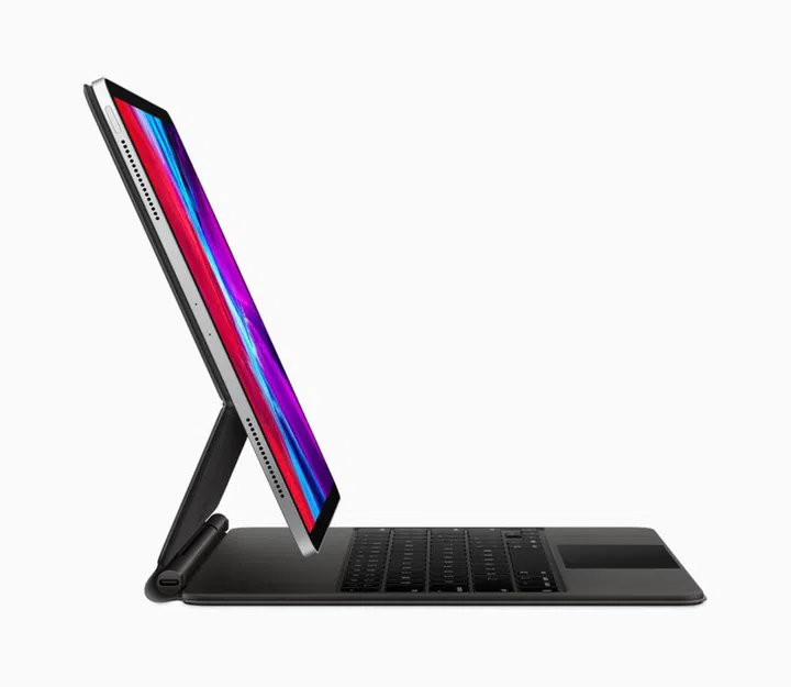 The Magic Keyboard for the iPad Pro. <br>Image source: Apple