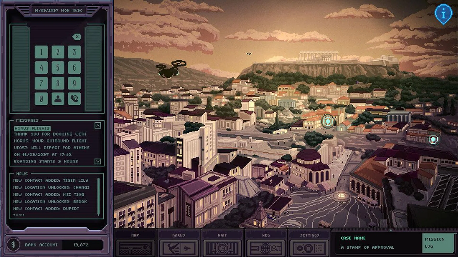 Looking good, minus the security drones.