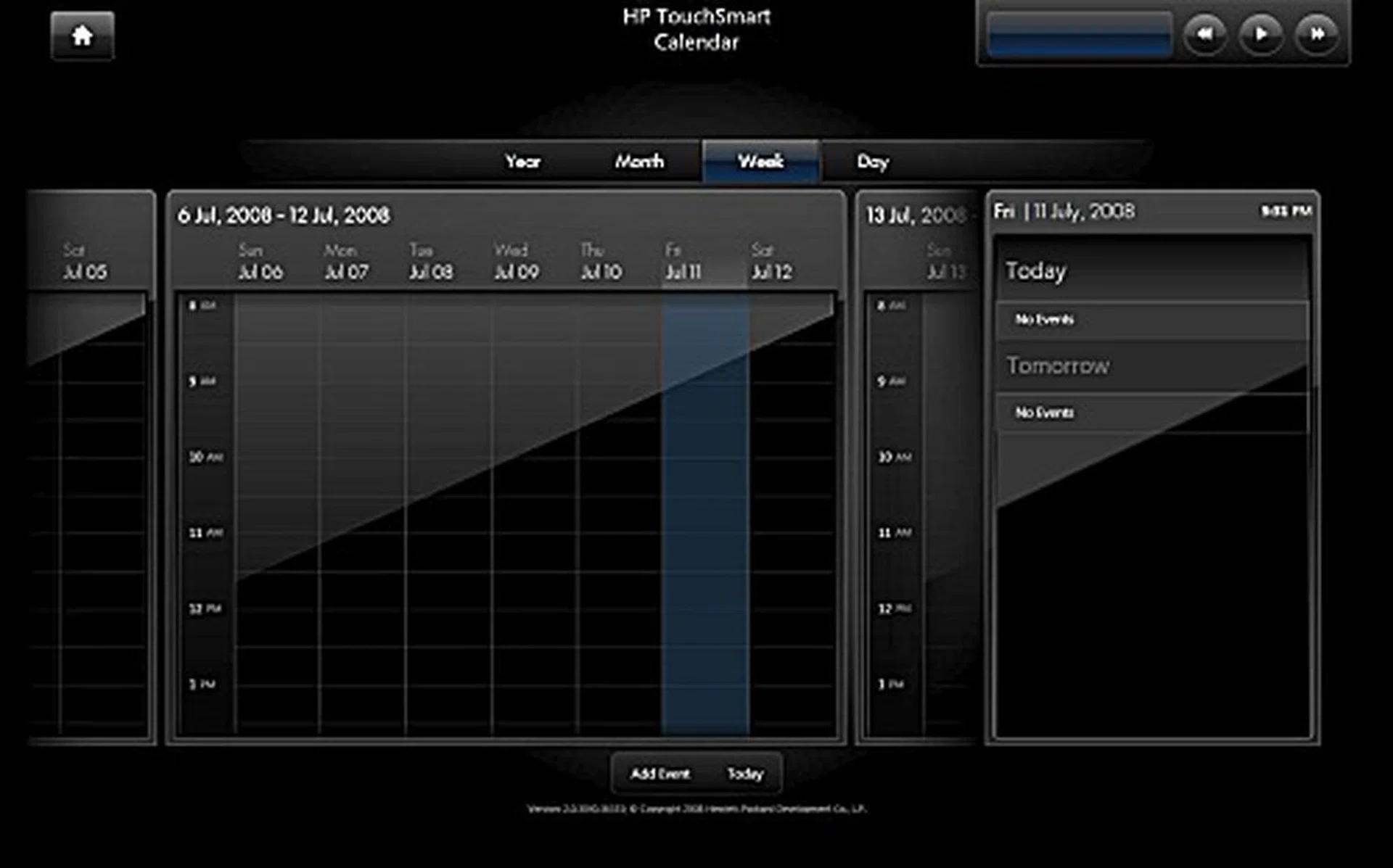 Similarly, the calendar function has been updated to a much nicer look.