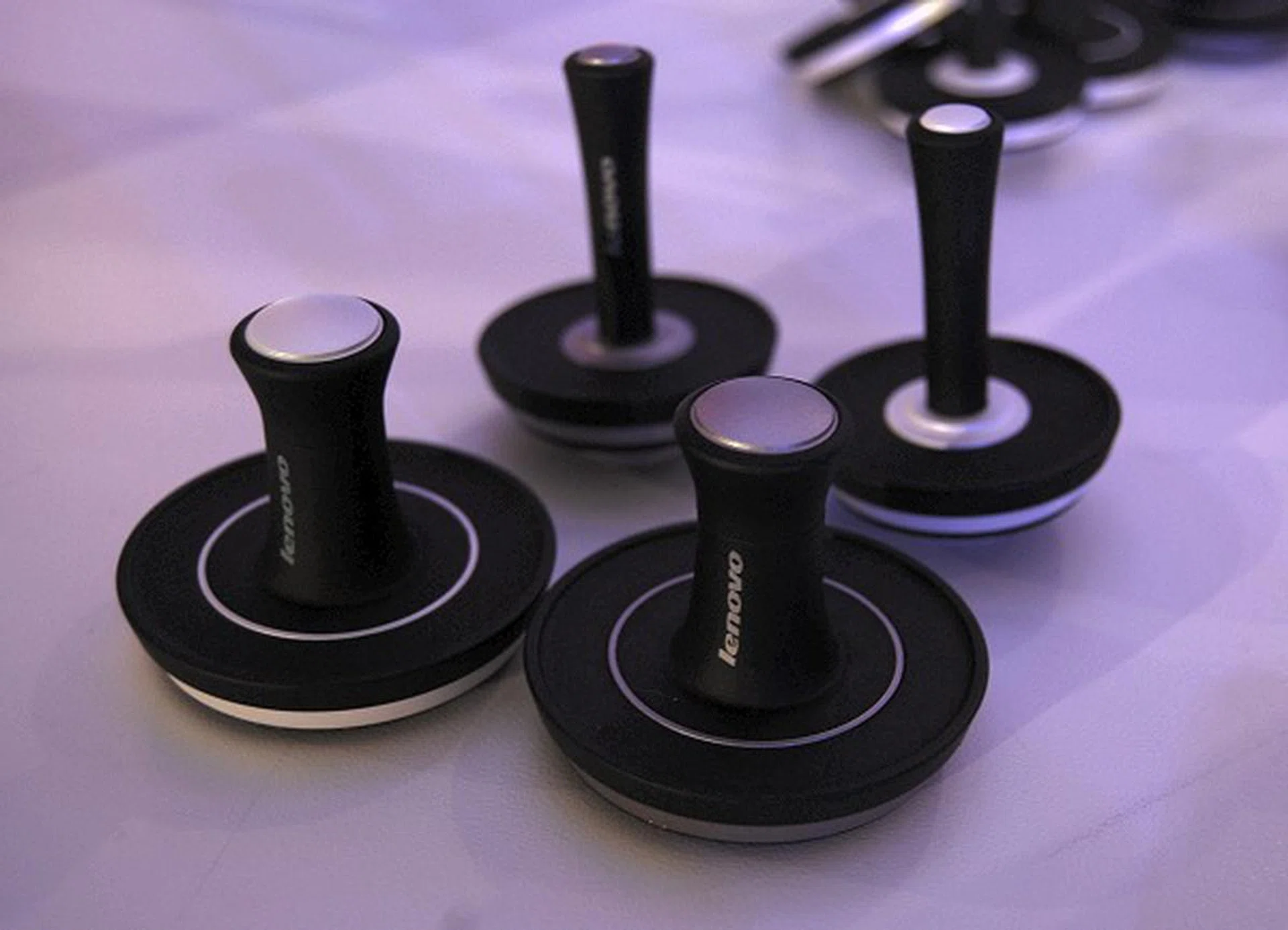 Here's a bunch of joysticks and they are provided with each Horizon Table PC purchase.