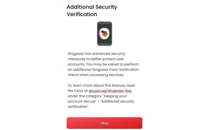 Singpass Face Verification makes it more difficult for scammers to take over a customer’s digital token, said the Association of Banks in Singapore and Monetary Authority of Singapore. Photo: Ian Cheng.