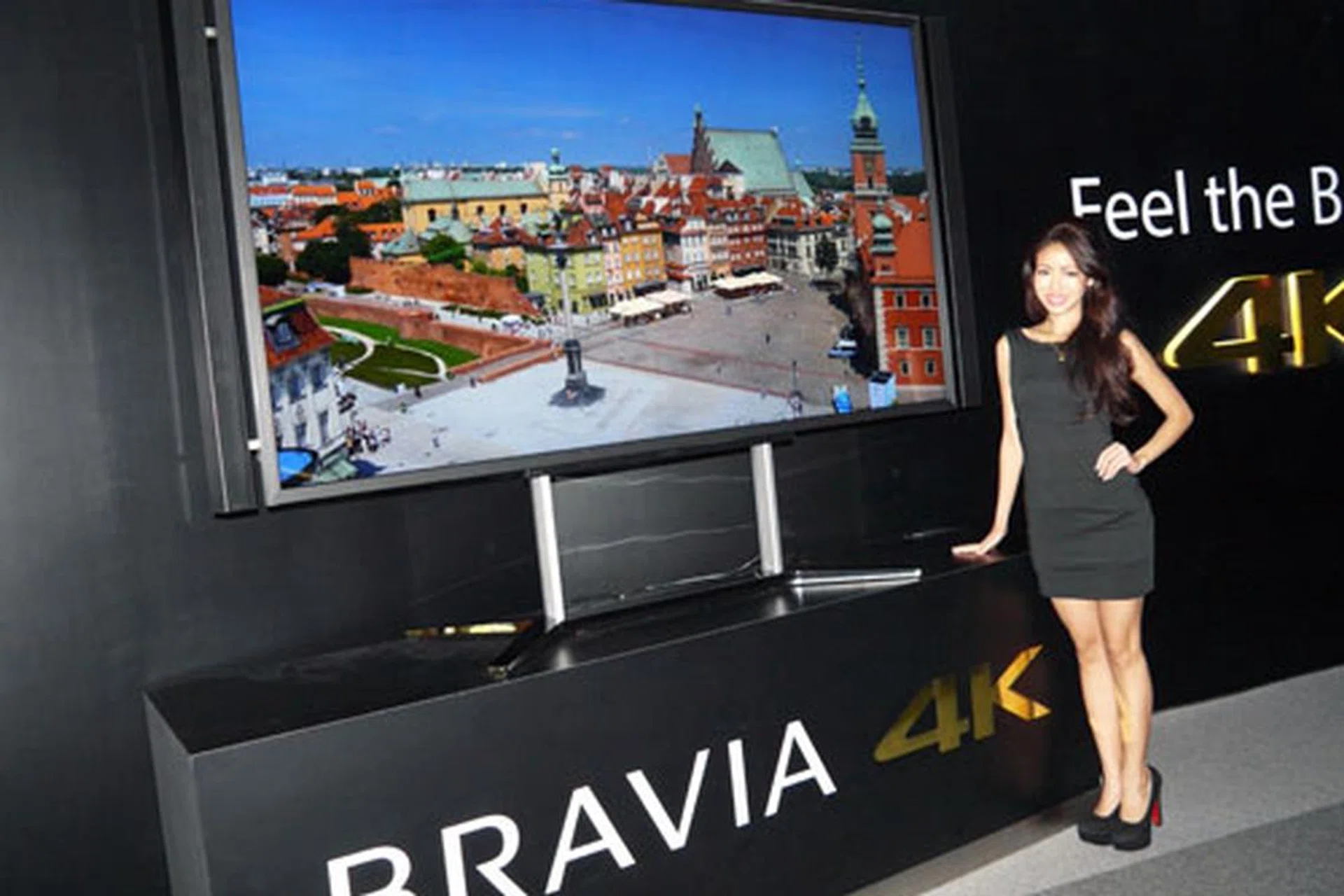 Sony's 84-inch 4K Bravia TV is a laudable piece of art and engineering. Featured here with its stock pedestal stand, the KD-84X9000 has impressed us with both its audio and visual capabilities.  