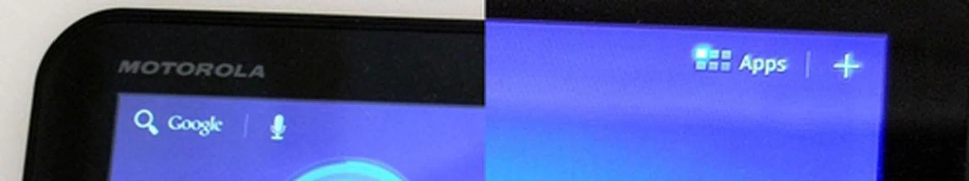  The Google Search and Voice Input option on the top left; The App Drawer and App Launcher icon on the top right. 