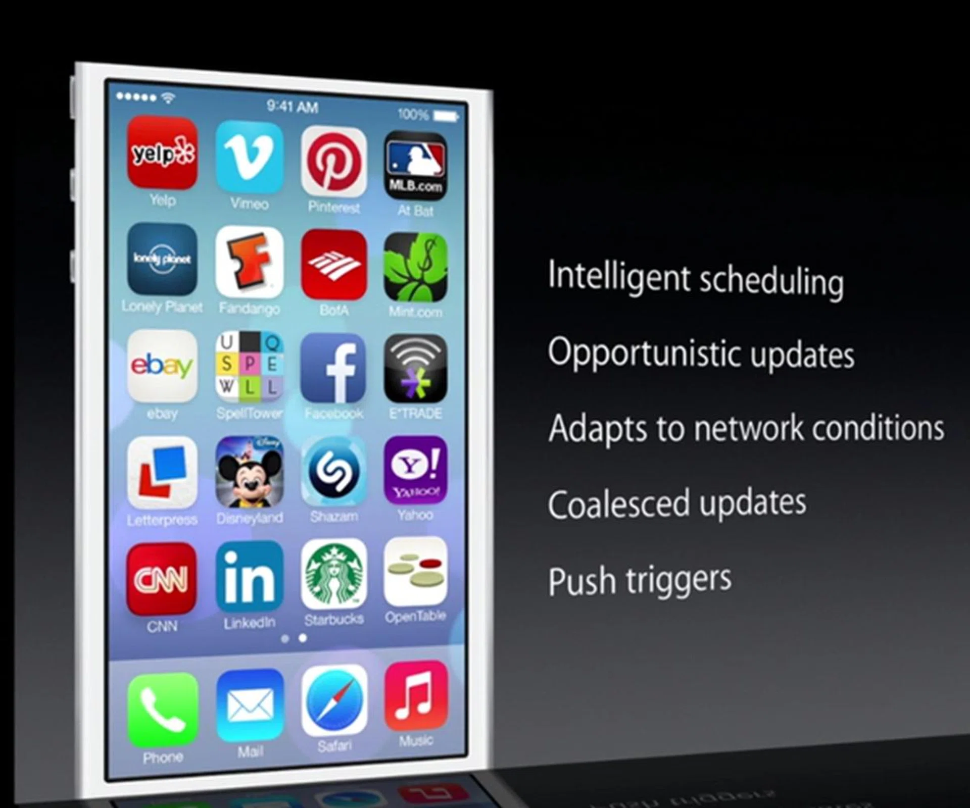 Multitasking in Apple iOS 7 seems to be "smarter" than its counterparts on other mobile platforms.