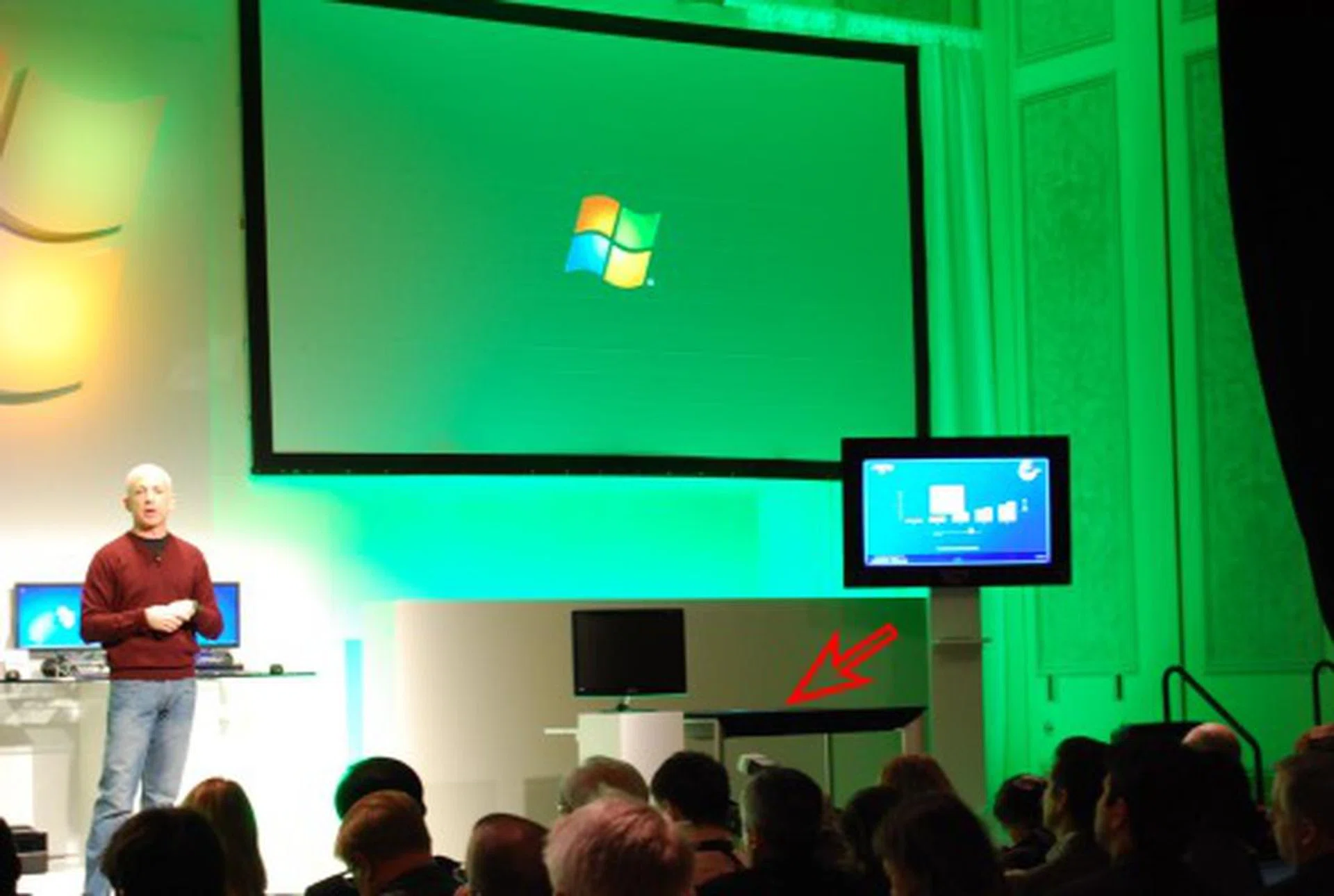 Microsoft's 2nd generation Surface technology has enabled the hardware to be much more compact than the first edition that occupied the entire table space beneath. Get ready to see interactive and responsive commercial touch screens using this technology in the near future.