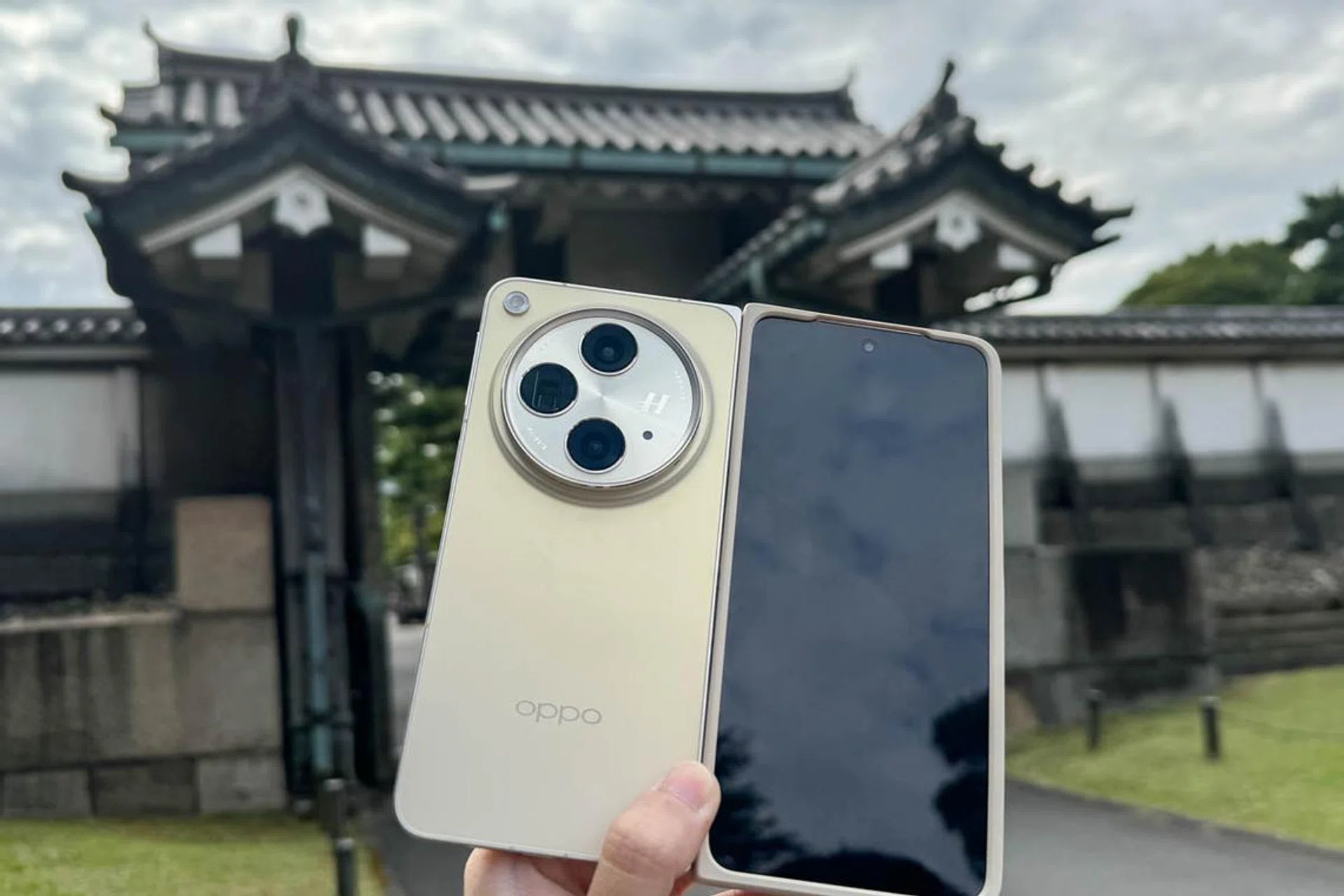 The OPPO Find N3 in Japan. Photo: HWZ.