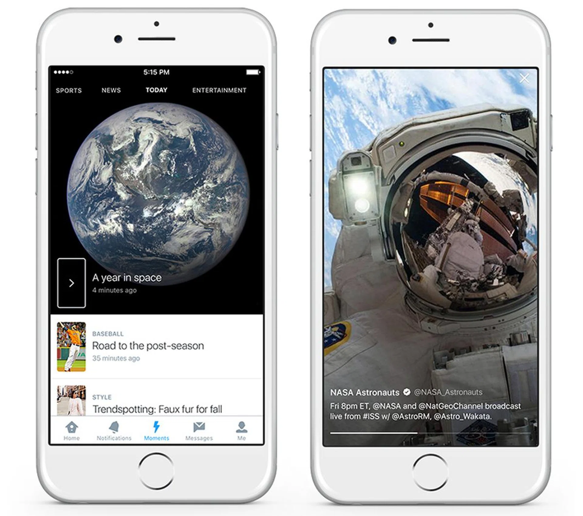 Moments was Twitter's attempt to stay relevant and appeal to new users. (Image Source: Twitter)