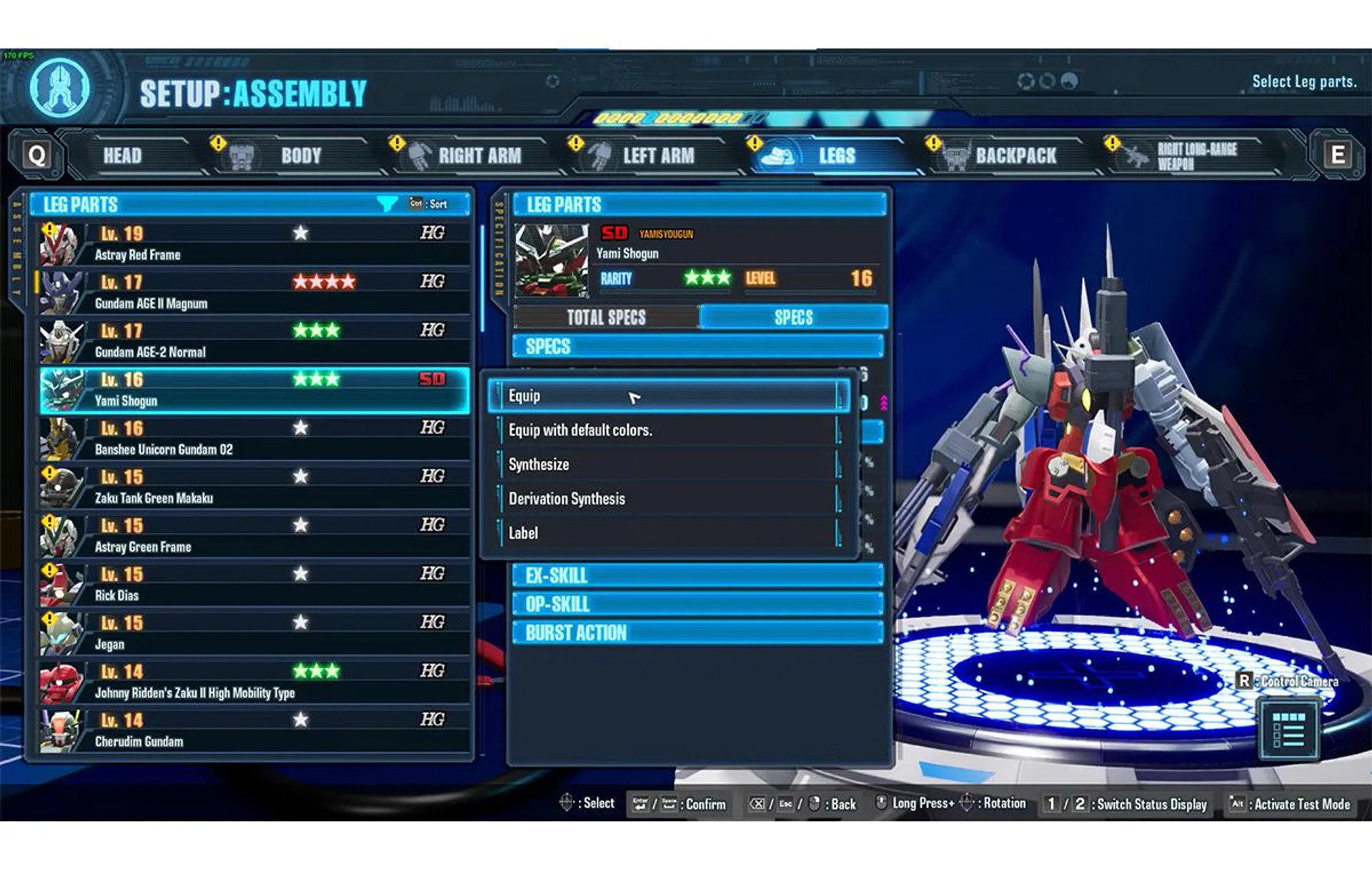 You don't have to know Gundam to begin playing the game at all! Photo: HWZ