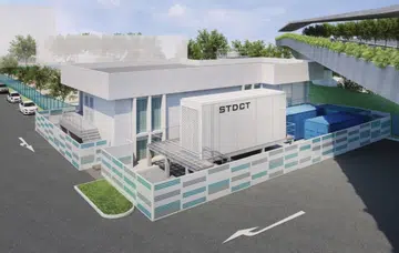 The Sustainable Tropical Data Centre Testbed building. Image source: STDCT.