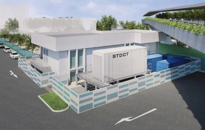 The Sustainable Tropical Data Centre Testbed building. Image source: STDCT.