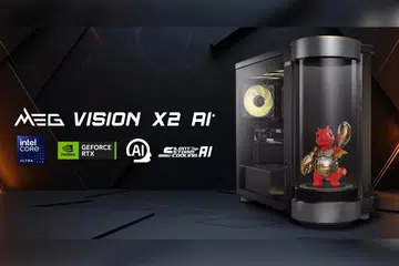 The Vision X2 AI+ comes with a vritual companion projected into a cylindrical ‘AI Holostage’.
