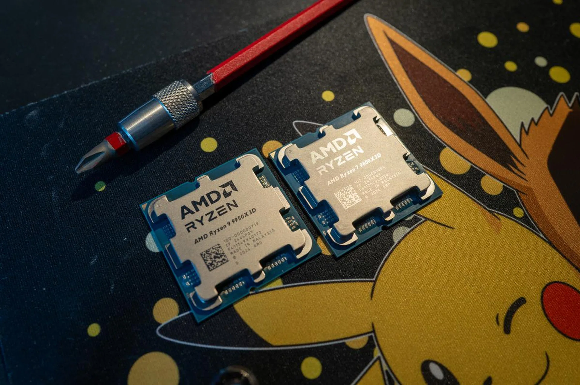 Zen 4 and Zen 5 processors are indistinguishable from each other. Image: HWZ
