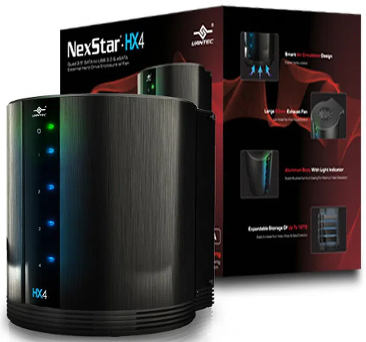 Ventola Di Ricambio Vantec Per NexStar HX – 60mm, 2 Pin, Nera, Garanzia 1 Anno