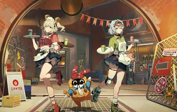 Enjoy two new exclusive Zenless Zone Zero-themed drinks from 19 June to 7 August. Image: HoYoverse, LiHo Tea