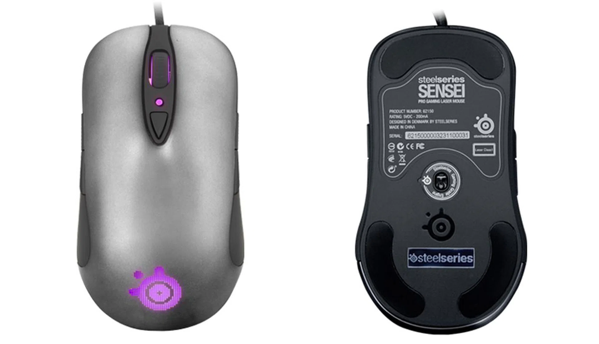 Like the Xai, up to five profiles can be accessed and configured through the LCD Menu found on the base of the mouse