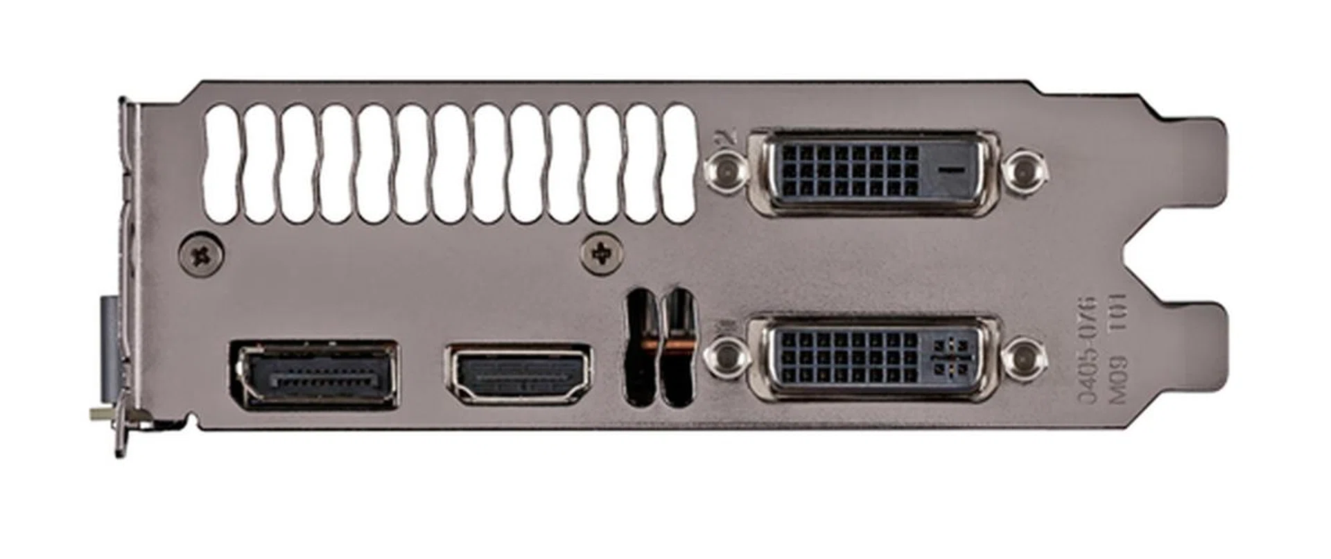 The card features two Dual-Link DVI ports, a HDMI port and a DisplayPort port for support of up to four displays. (Image Source: NVIDIA)