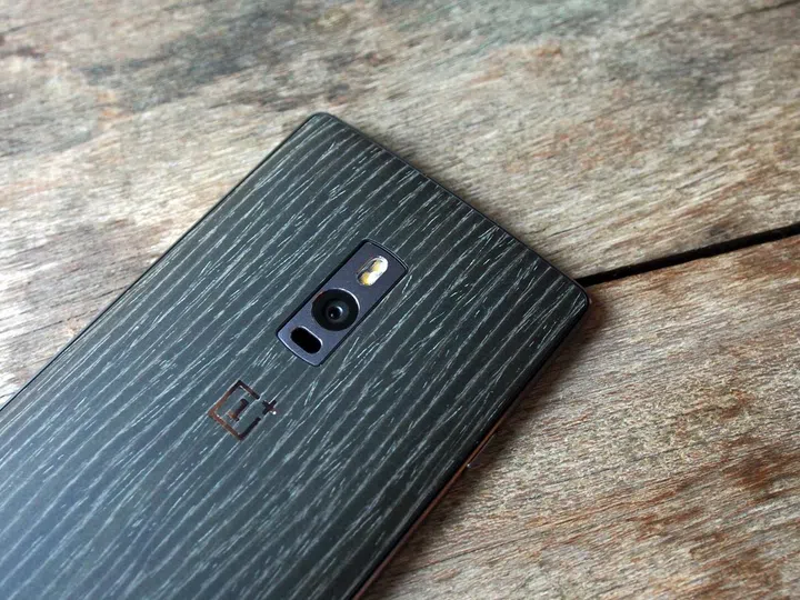 A closer look at the rear camera of the OnePlus 2.