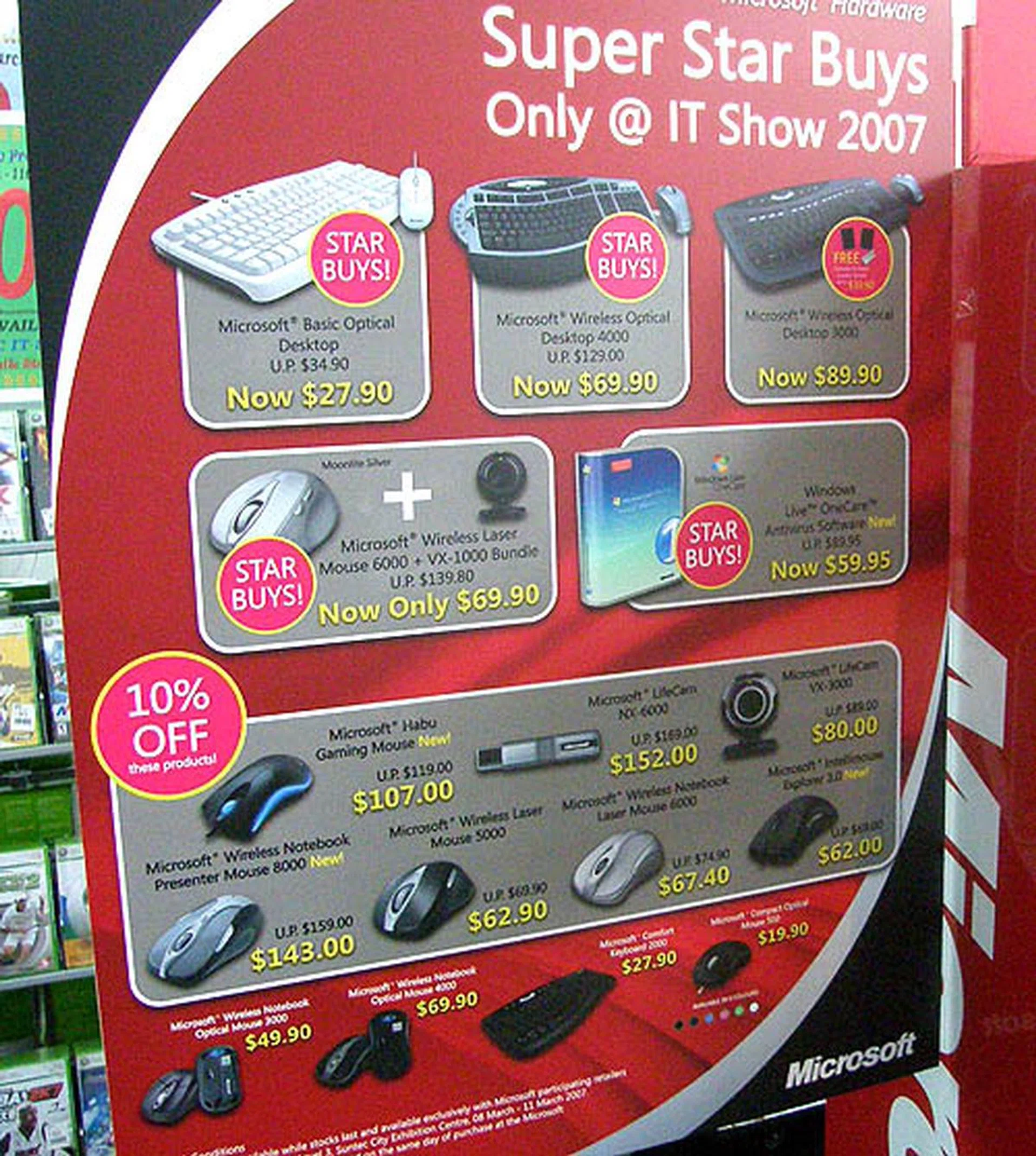  This picture pretty much speaks for itself. There are plenty of Microsoft deals for everyone.  