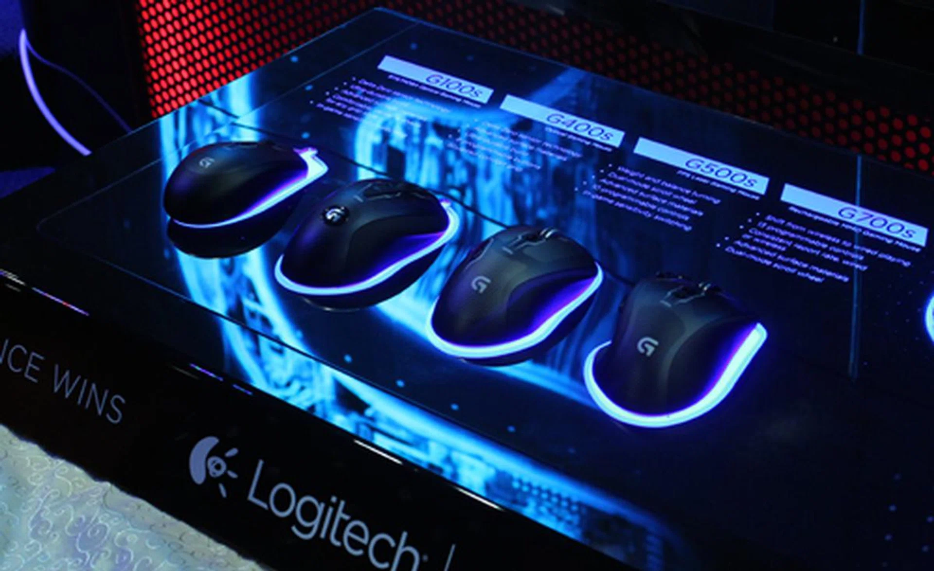Four new gaming mice were released by Logitech.
