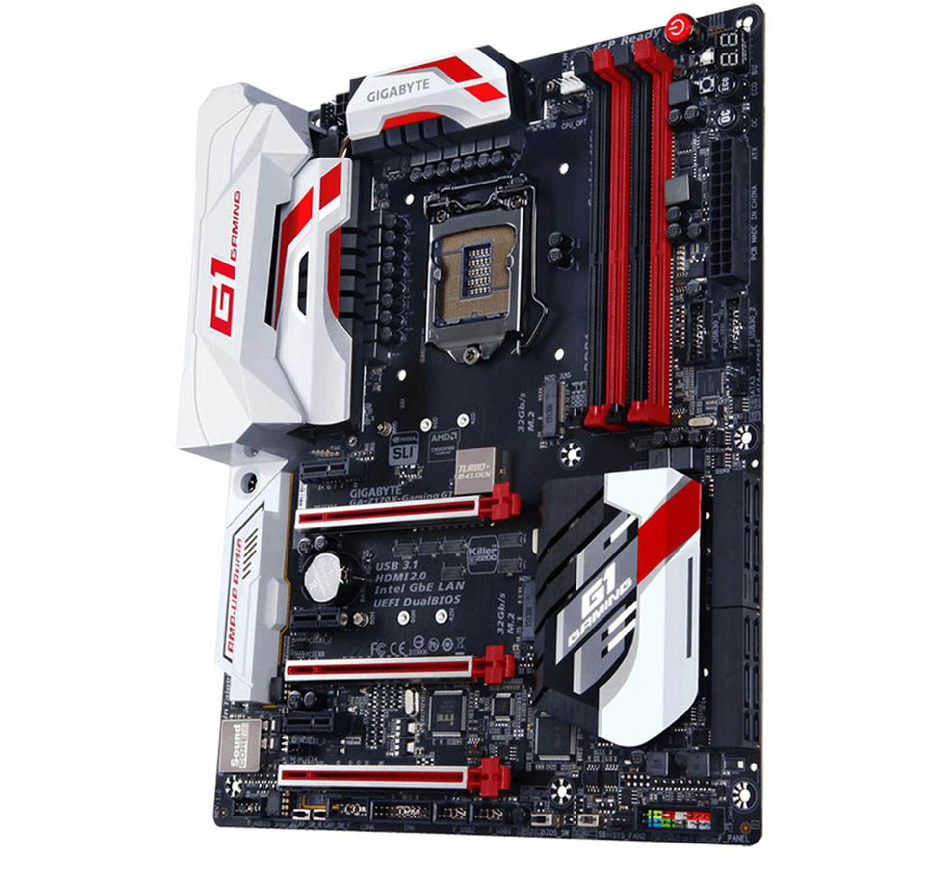 The Gigabyte Z170X Gaming GT is a step below the flagship Gigabyte Z170X Gaming G1. (Image Source: Gigabyte)