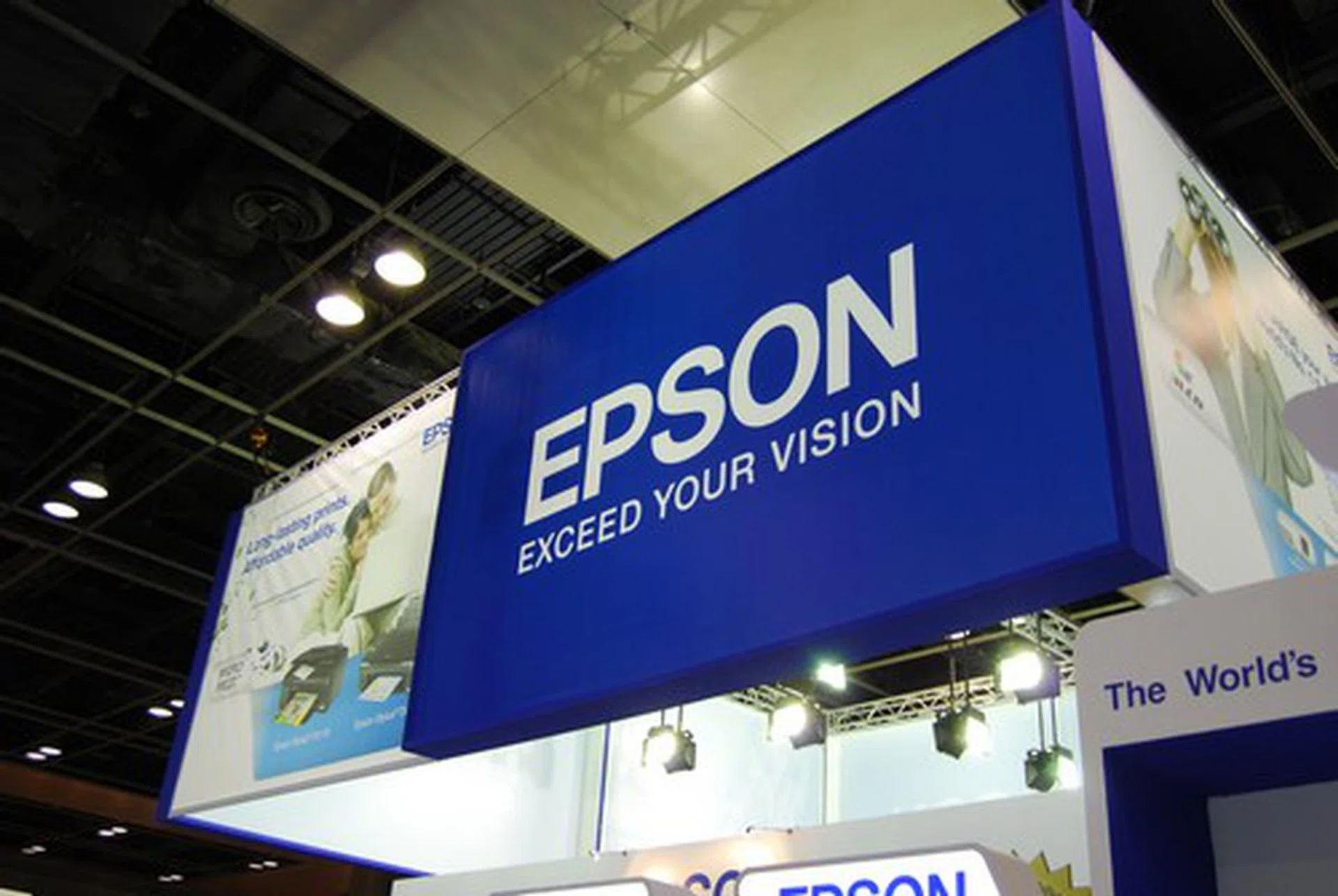 Find printers galore at the Epson booth, level 4.