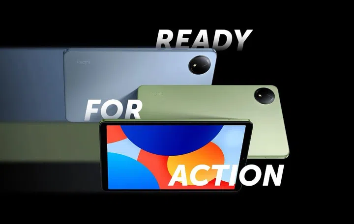 The three colours of the tablet. Image source: Xiaomi.