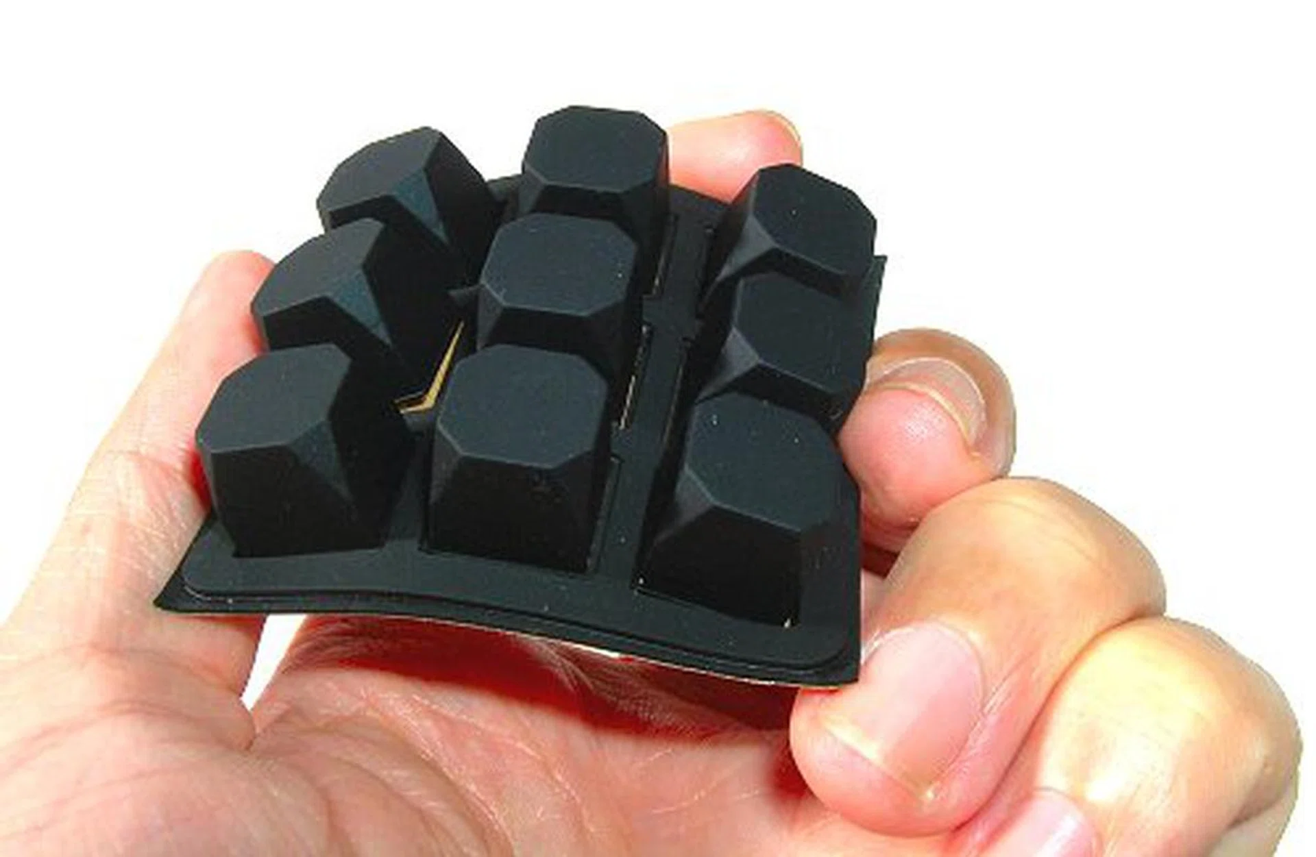 Rubber stands which you can use to elevate the board. Strictly for the hardcore users who place their boards in the open without a chassis.