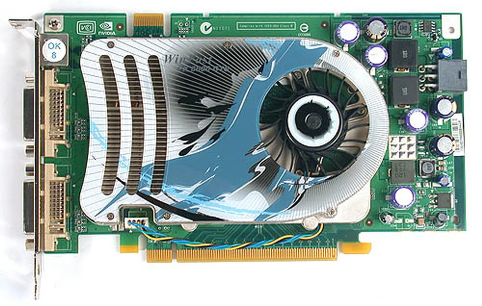 Standard issue design for this Leadtek card.