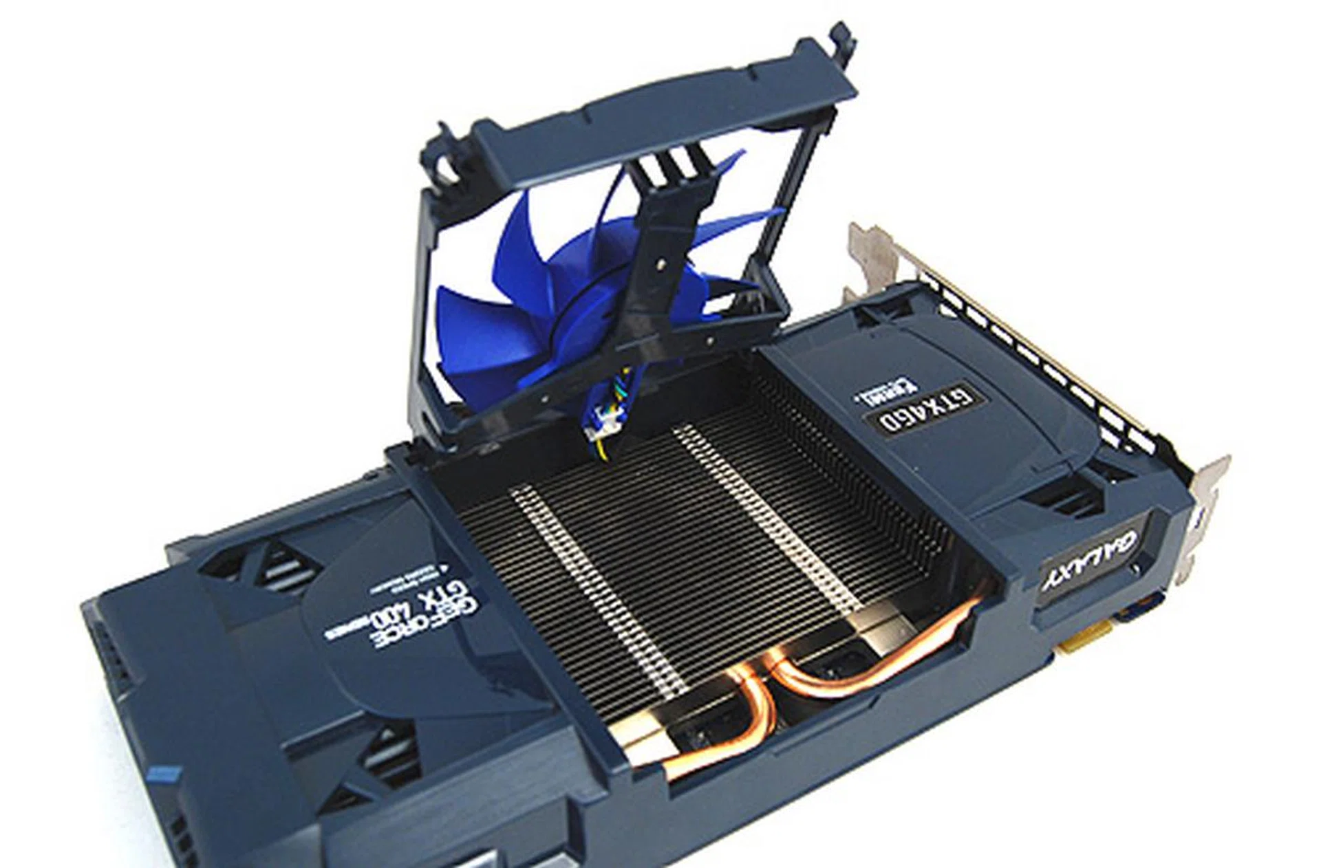 The fan can be detached like so for easy cleaning, ensuring dust-free operation.