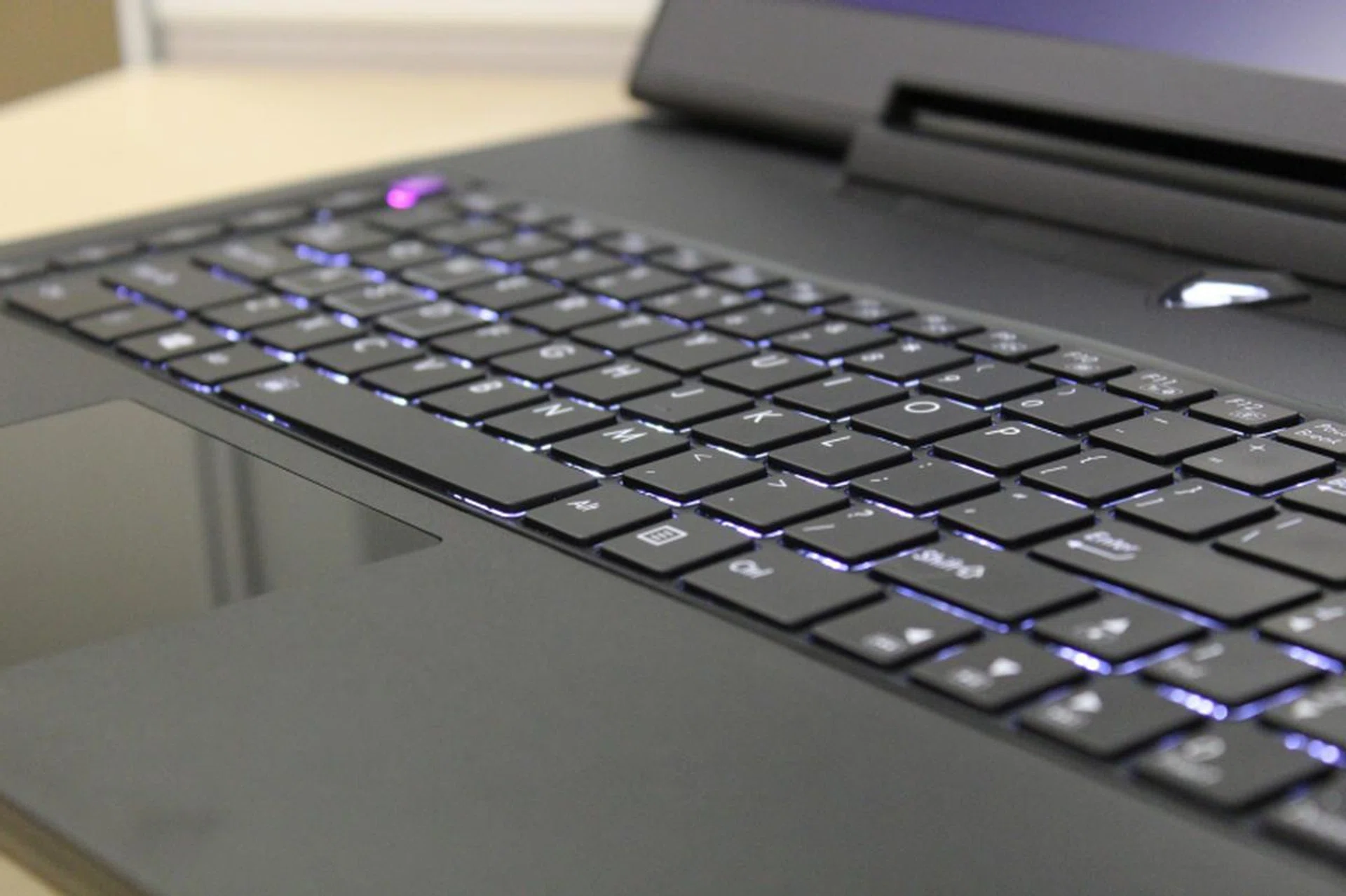 The keys are backlit, although only in one color with no option to customize them.