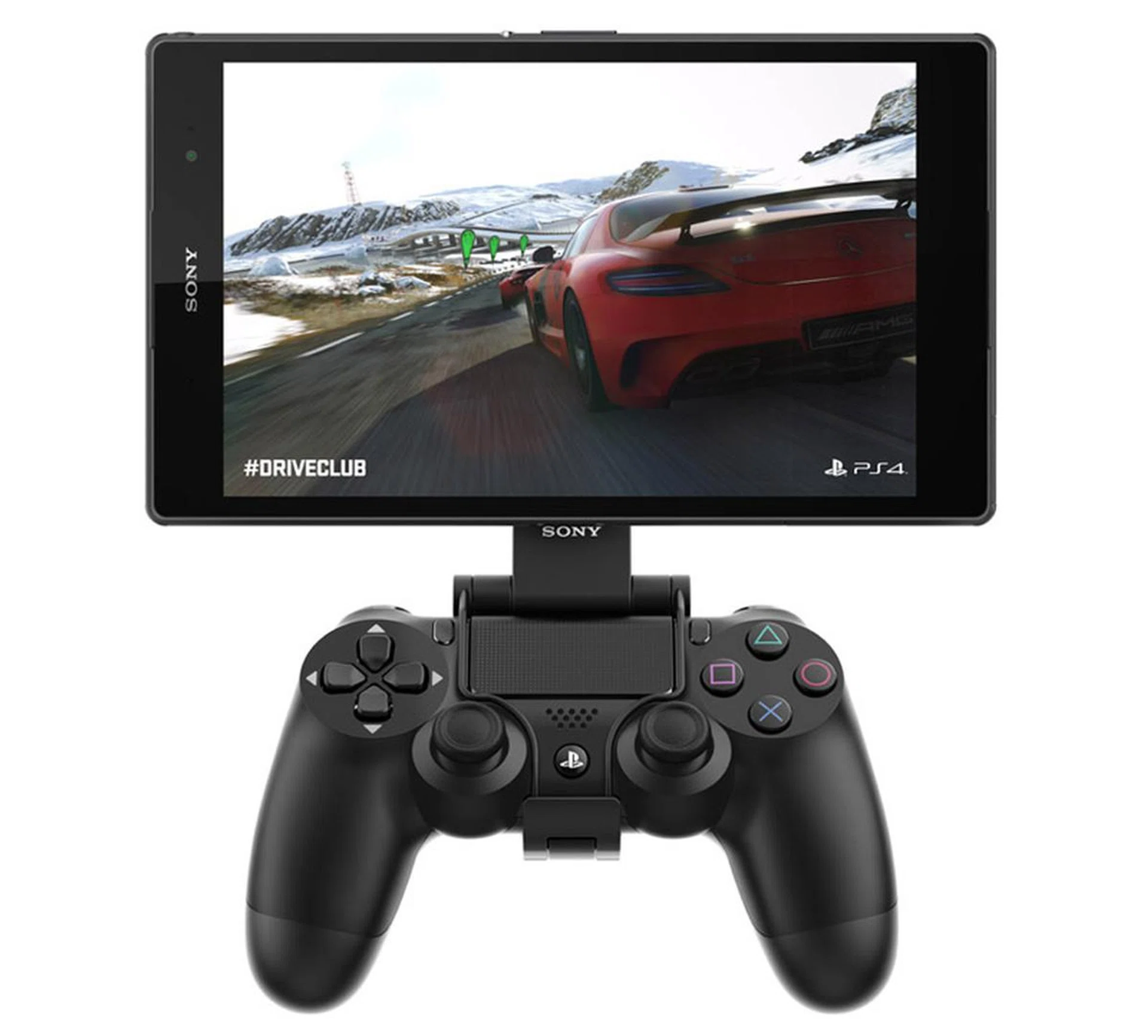 You can even get a Sony Game Control Mount to mount your tablet onto your controller (sold separately for $48)