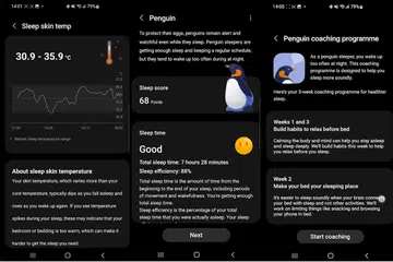 Working temperature sensor and new Sleep Avatars plus customised coaching.