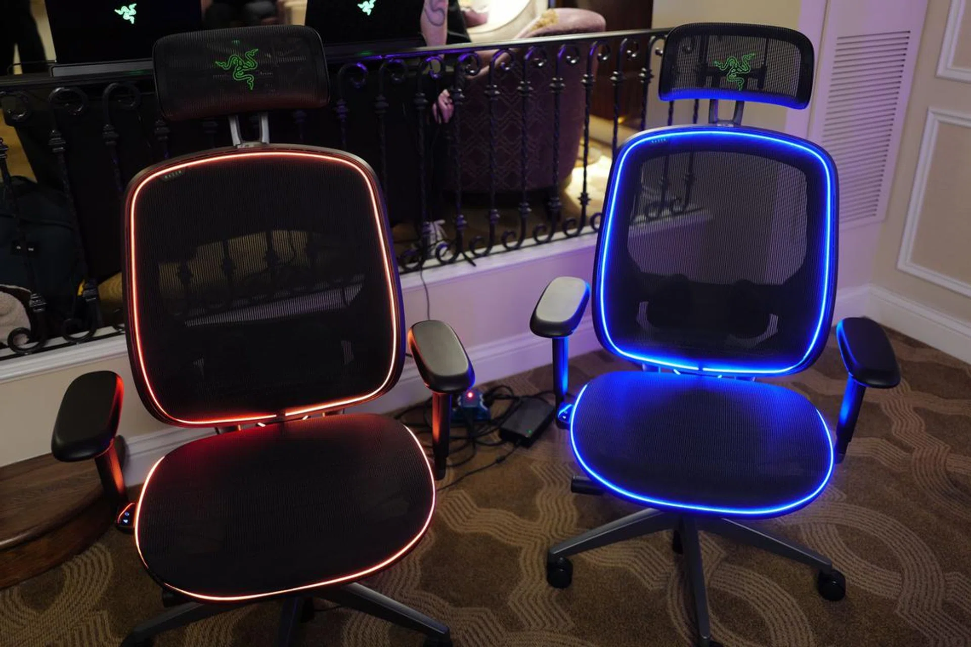 Project Arielle is a concept gaming chair that's built upon the Fujin Pro. Image: HWZ