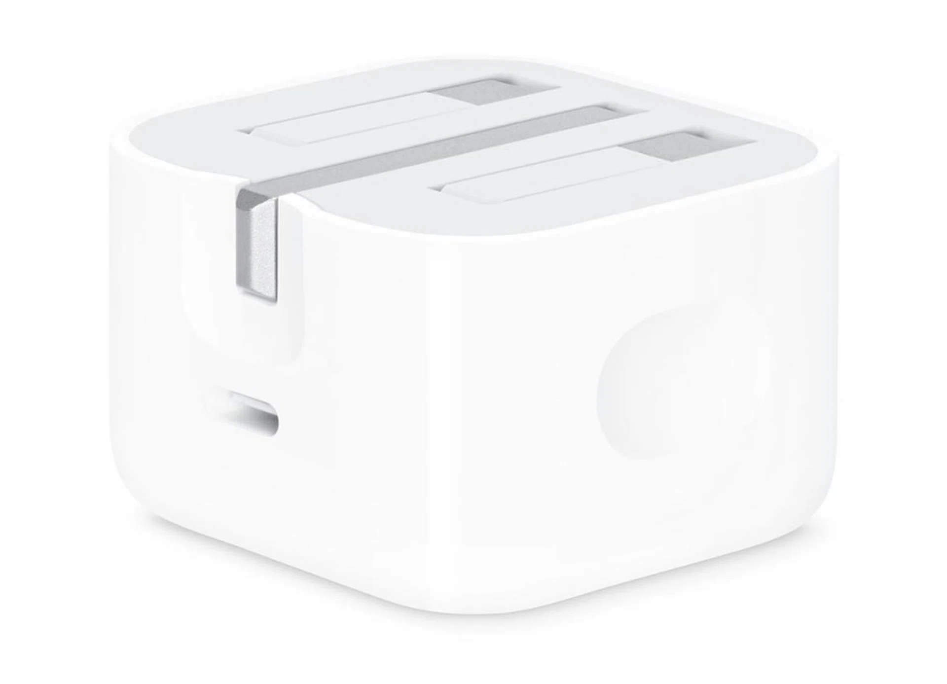 Apple's 18W USB-C power adapter.