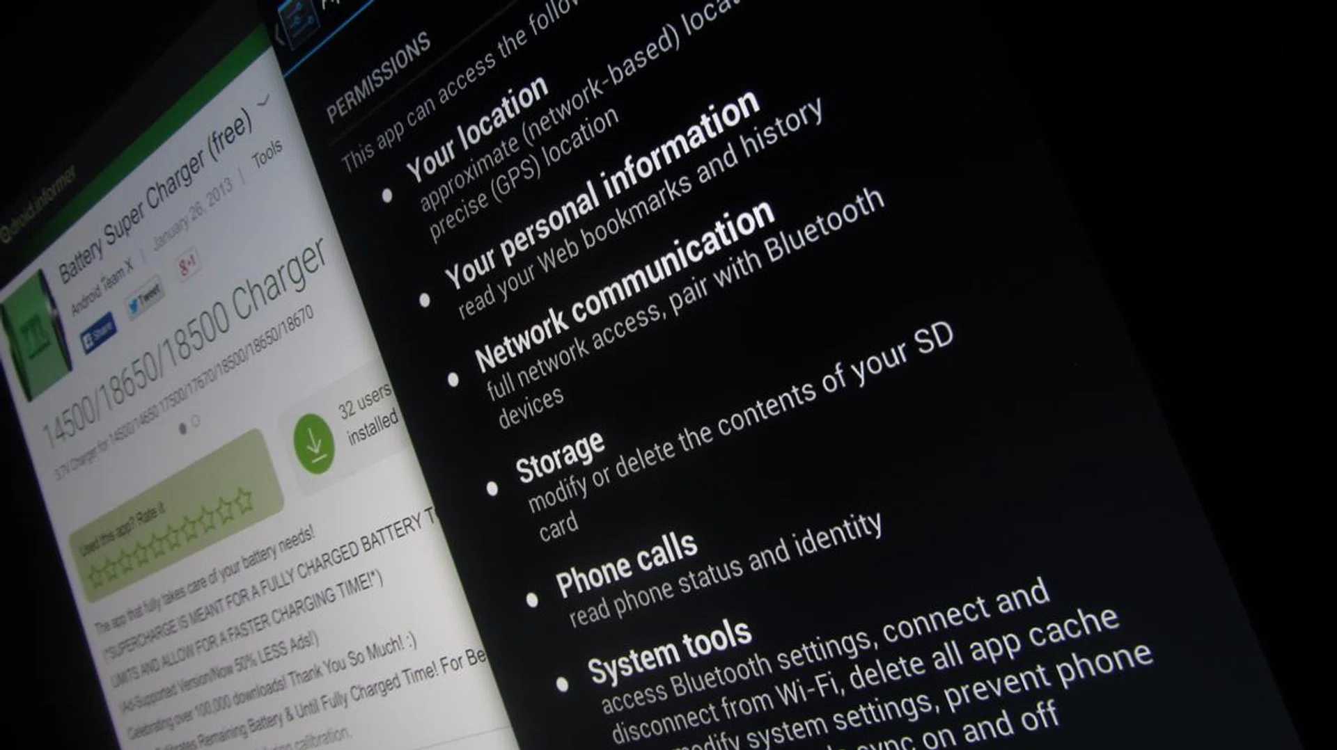 The circumstances surrounding the attack leave me wondering if it was performed by malware with accessibility permissions or screen recording. Image credit: Christiaan Colen.
