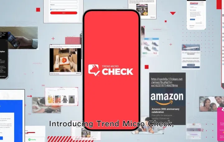 Trend Micro Check, by Trend Micro. Anti-deepfake, anti-scam in a mobile app. Image: Trend Micro.