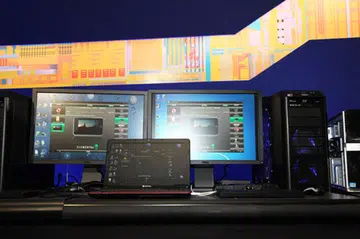 Intel demonstrated how the new second generation mobile Core processor can outperform the fastest first generation Core i7 desktop. Your new Sandy Bridge laptops (like the one above) is going to be more powerful than your old desktop.