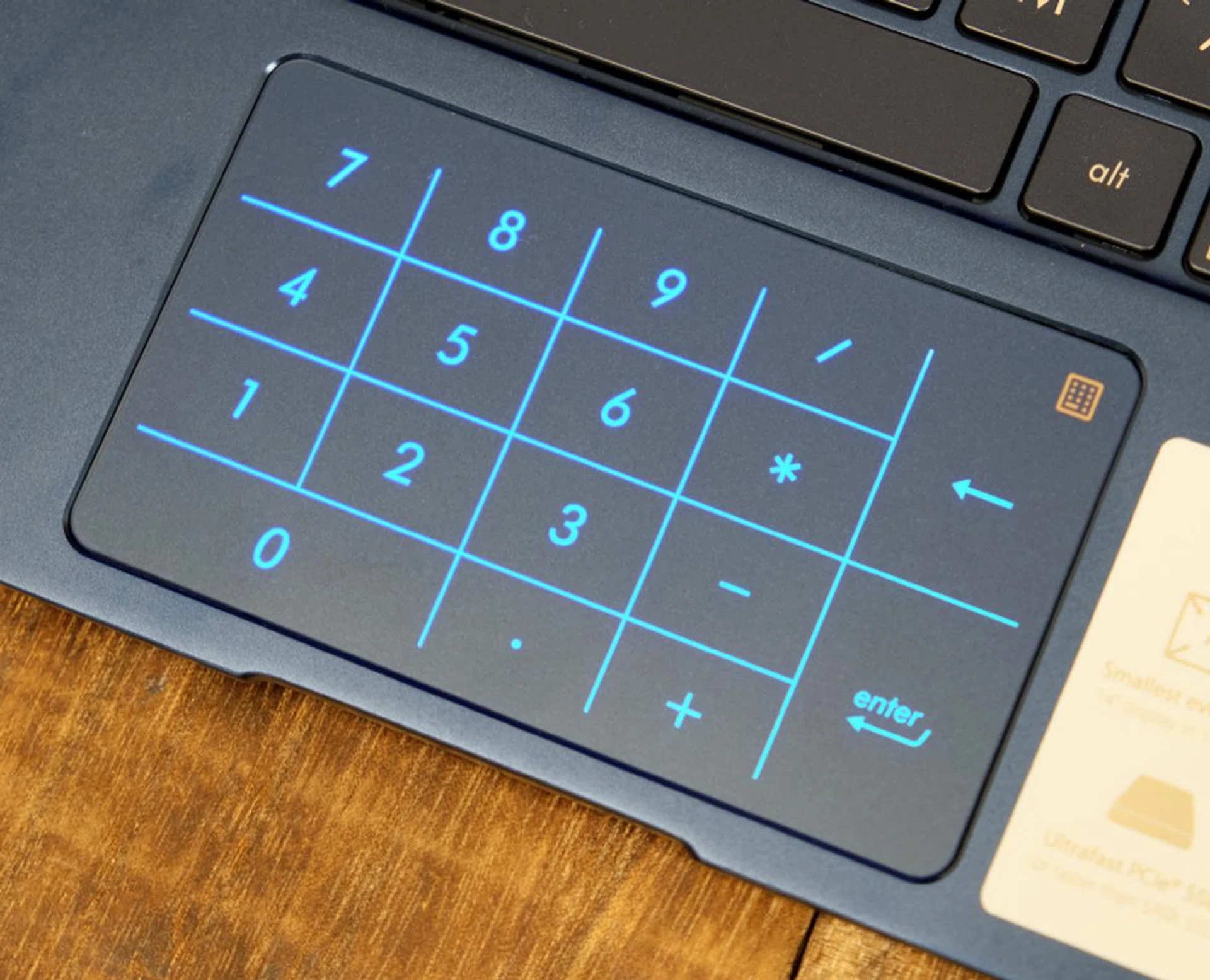 The NumberPad can be quite handy.