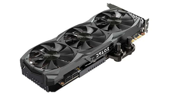 The Zotac GeForce GTX 980 Ti Arctic Storm comes with an all-copper water block for users to combine both air and liquid cooling. (Image Source: Zotac)