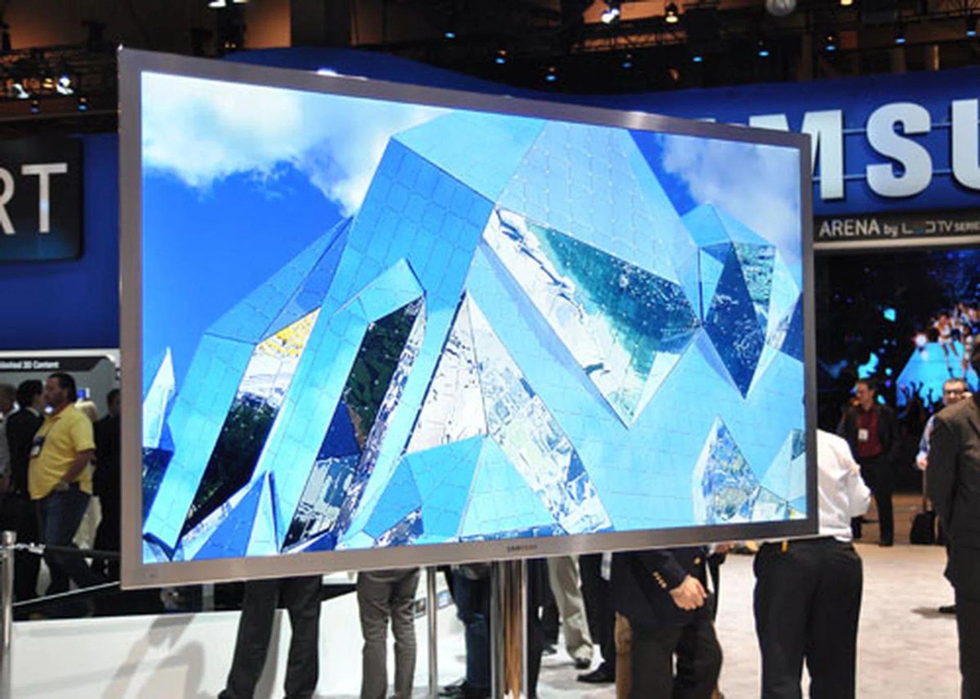 Big TVs are your thing? Then the 75-inch LED 3D capable TV from Samsung will blow your eyes away.