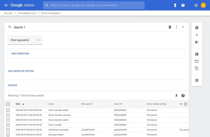 Some of the new Admin functions. Image courtesy of Google. 