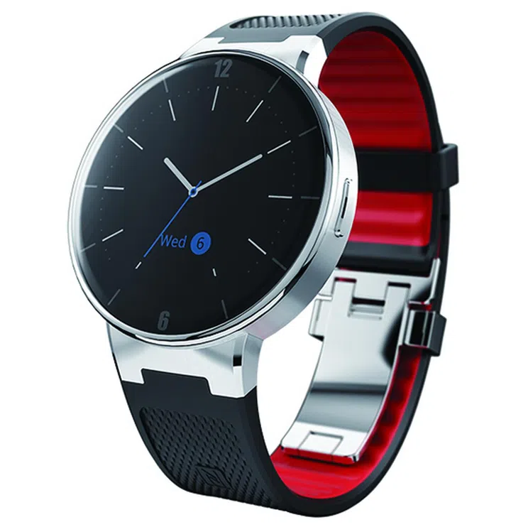 The Alcatel OneTouch smart watch.